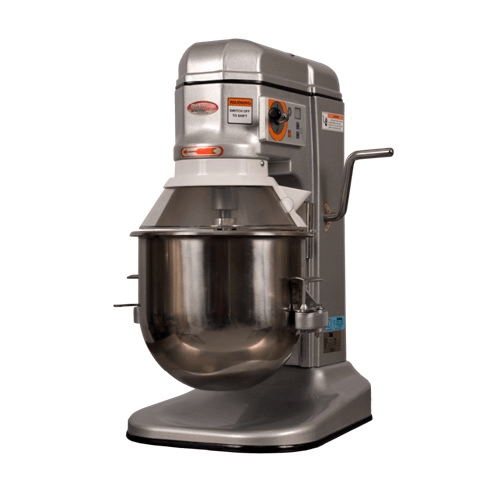 BakeMax BMPM012 12 Qt Countertop Planetary Mixer in Silver/Grey